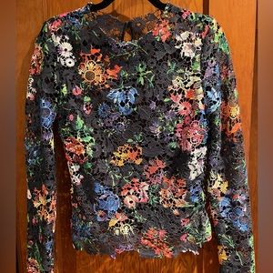 Collina Strada Gardebua Guipure Lace Top size medium